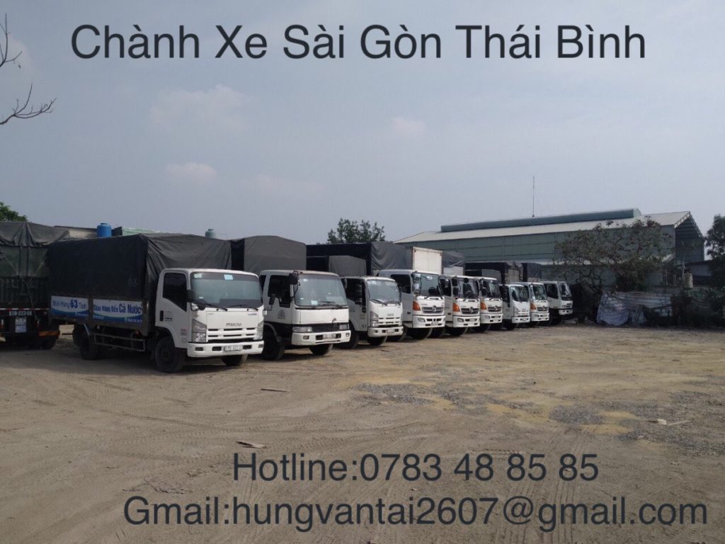 Đội Xe Vận Chuyển Hàng Giá Rẻ Sài Gòn Thái Bình