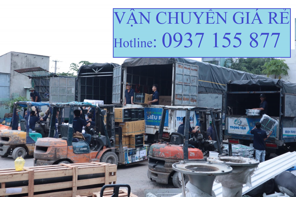 Đội ngũ bốc xếp chuyên nghiệp của Chành xe