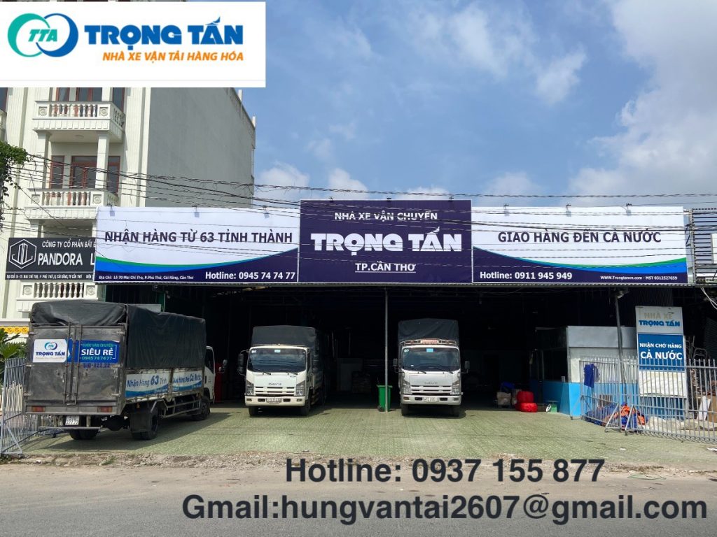Xe Tải Vận chuyển Hàng Ghép Cần Thơ