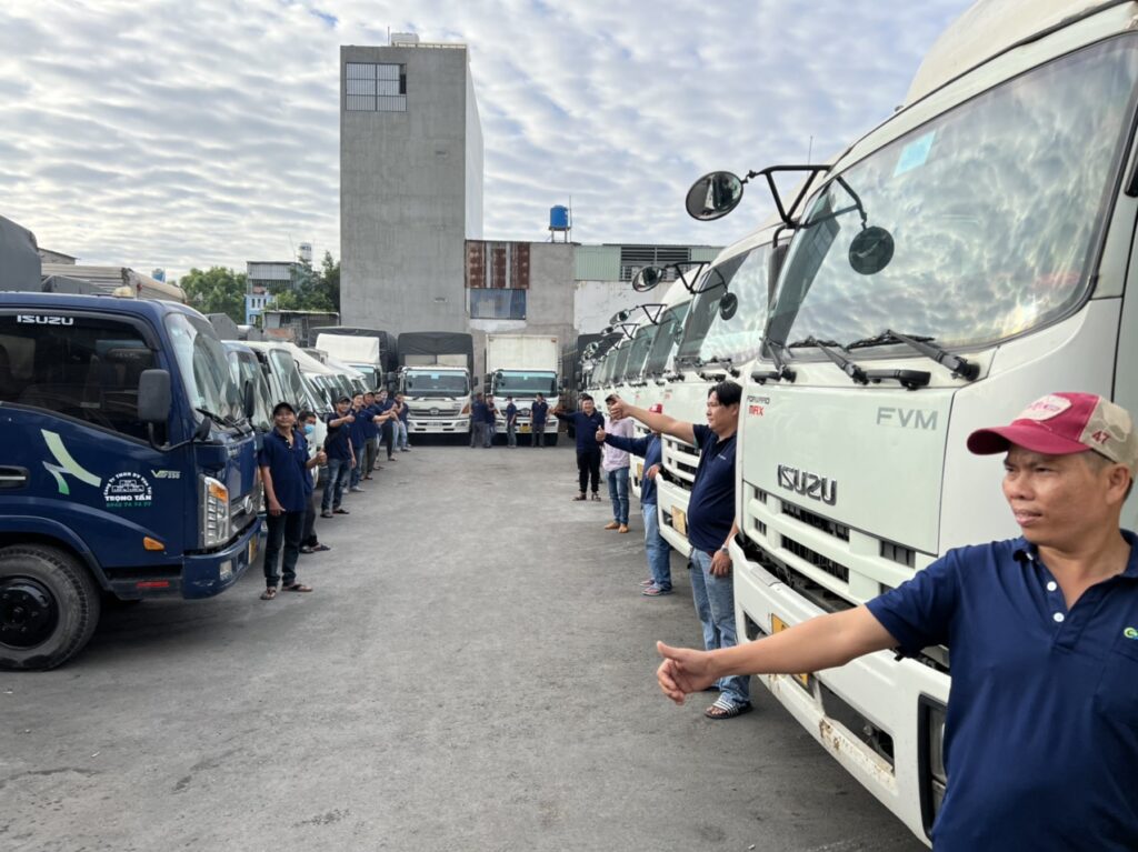 Chành xe tải chở hàng đi Bắc Giang