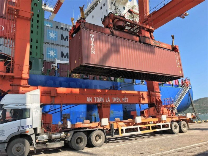 Xe container chở hàng Hà Nội đi Khánh Hòa