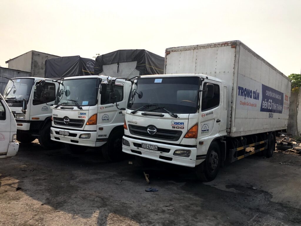 Xe tải ghép hàng Quảng Ngãi đi Kiên Giang