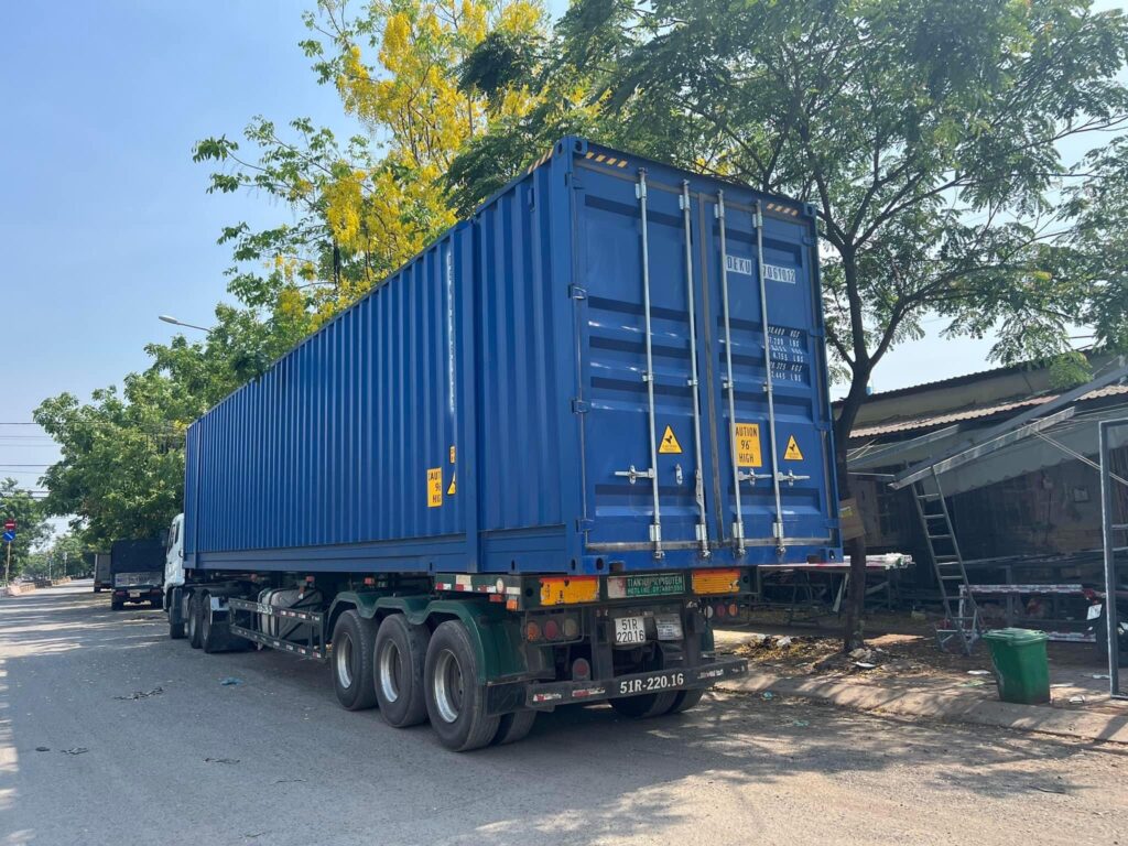 Xe tải ghép hàng Quảng Ngãi đi Kiên Giang