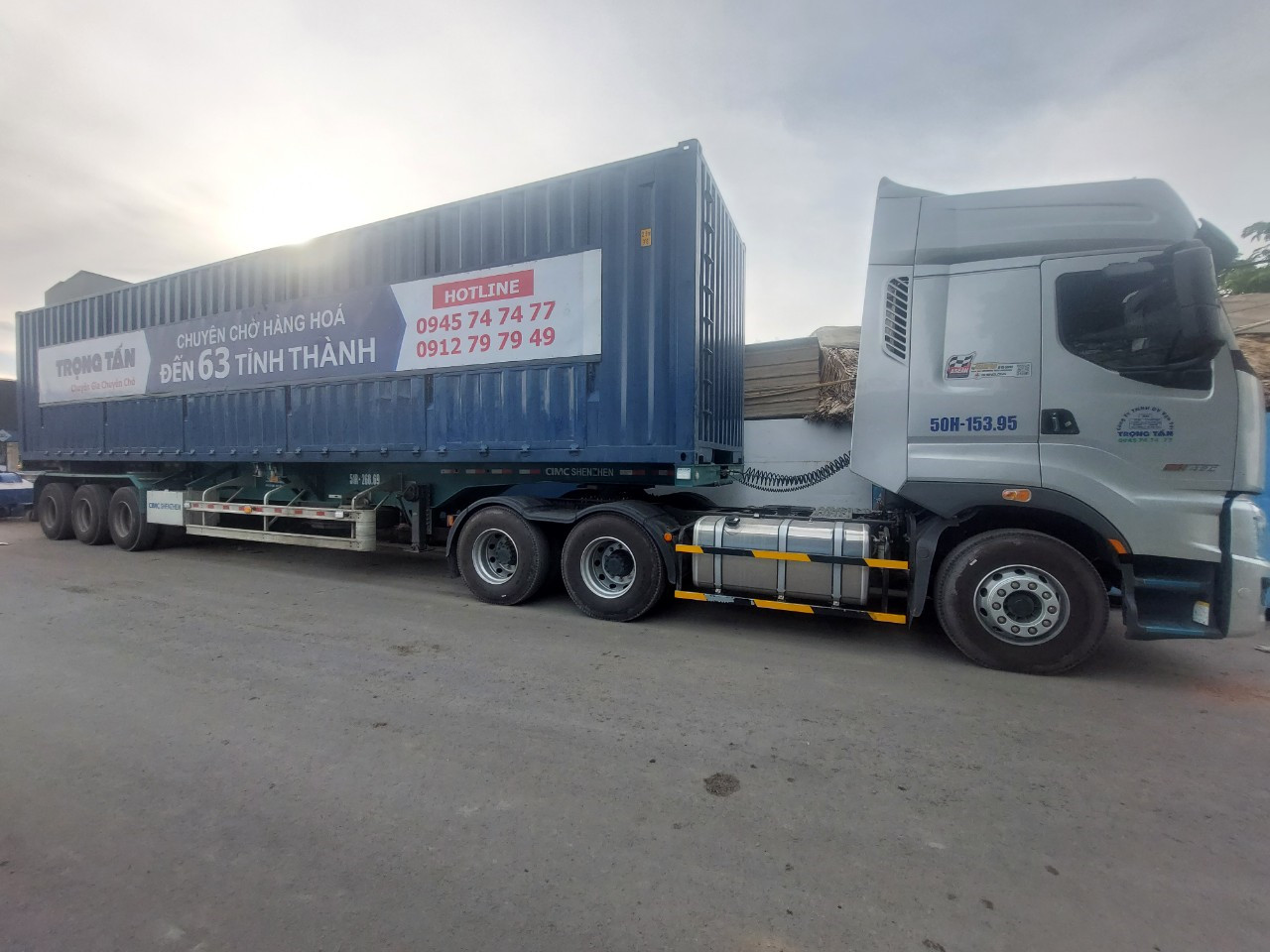 Dịch vụ cho thuê xe đầu kéo container chở hàng từ Quảng Nam đi Ninh Bình chuyên tuyến KCN Chu Lai Thaco KCN Gián Khẩu Khánh Phú vật liệu xây dựng giao đúng hạn bảo hiểm toàn trình Cho-thue-xe-dau-keo-container-quang-nam-di-ninh-binh.