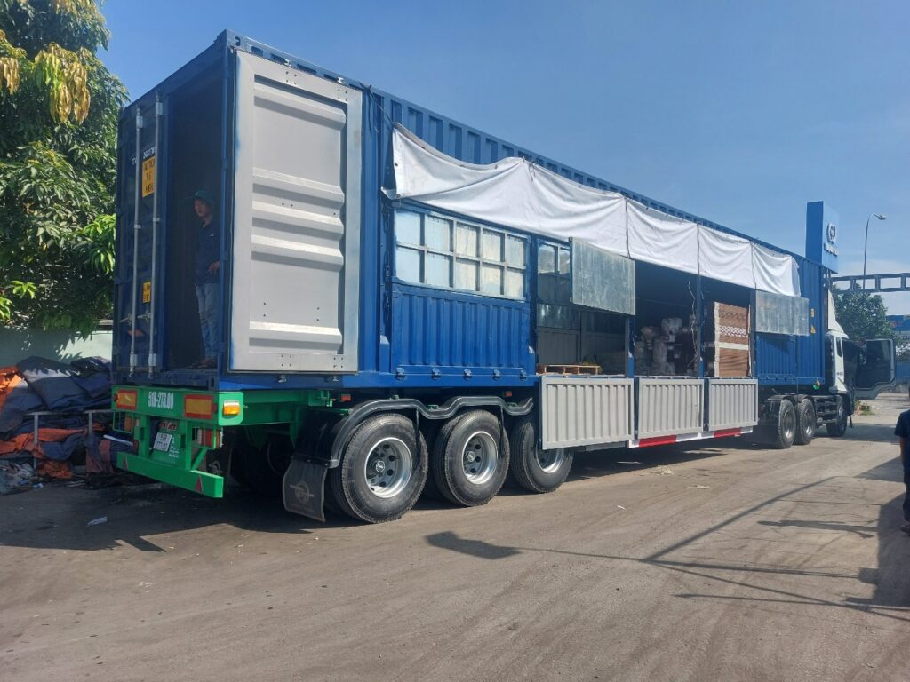 Dịch vụ cho thuê container đi đồng nai