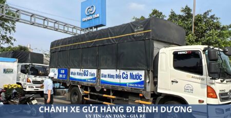 Chành xe gửi hàng đi Bình Dương