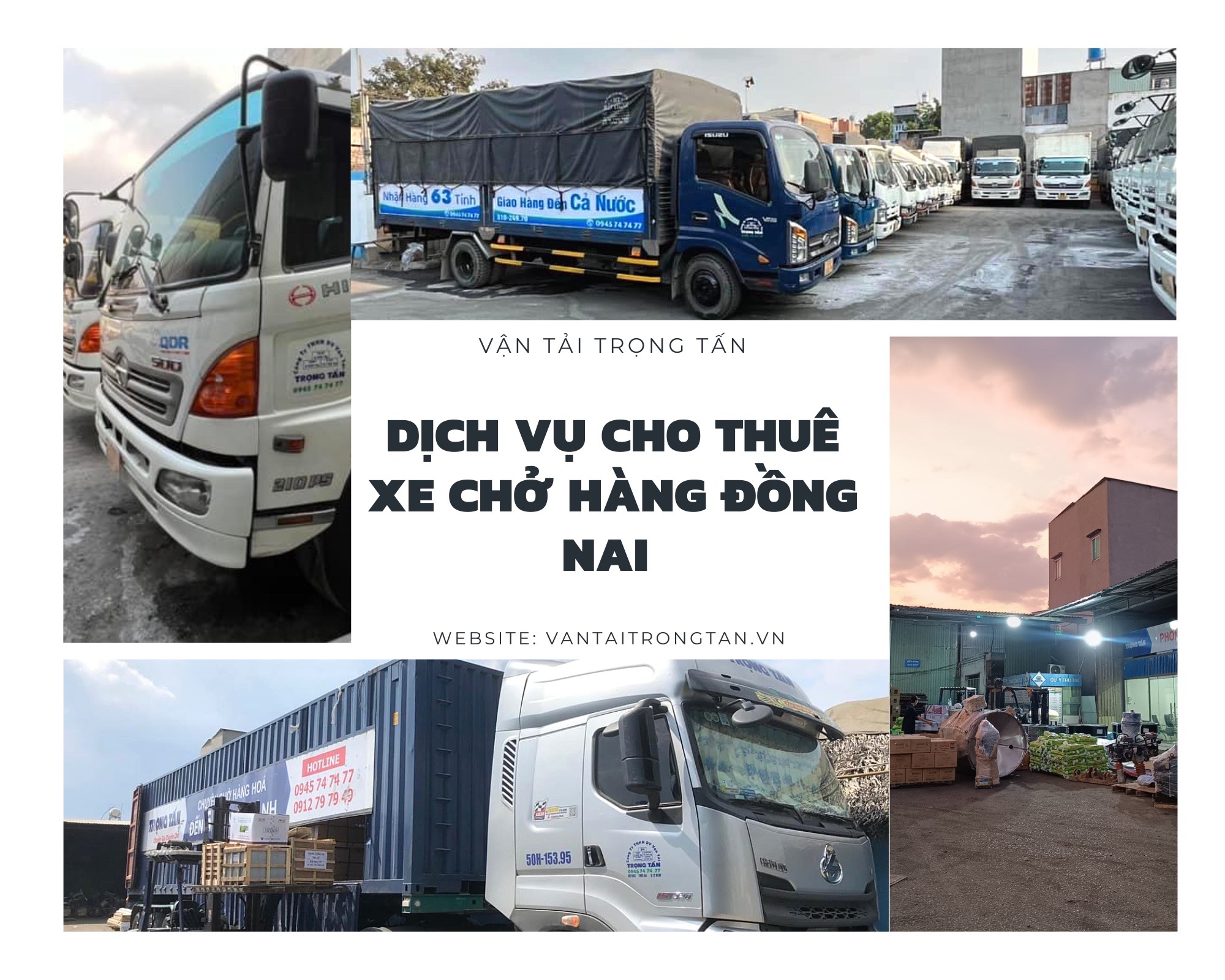 Dịch vụ cho thuê xe chở hàng đồng nai