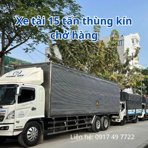 cho thuê xe tải 15 tấn chở hàng bình dương