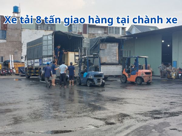 Cho thuê xe tải 8 tấn chở hàng bình dương