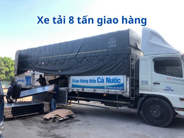 Cho thuê xe tải 8 tấn chở hàng bình dương