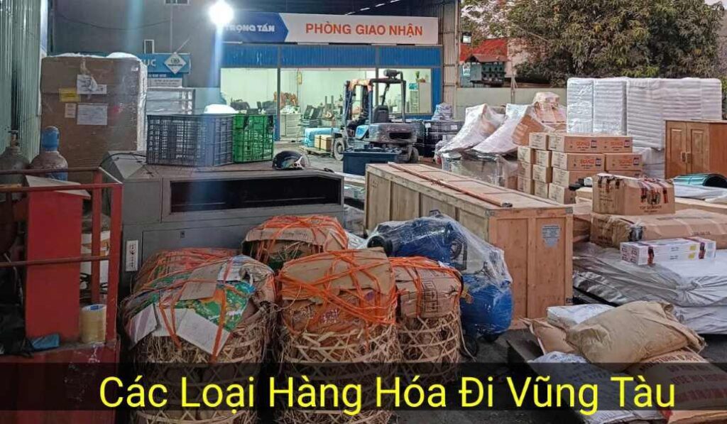 Chành xe gửi hàng đi Vũng Tàu