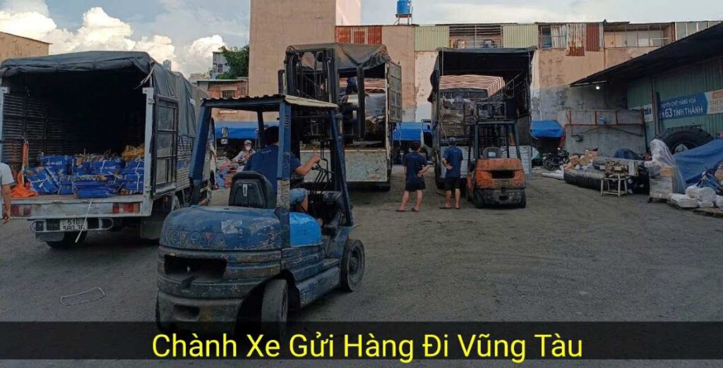 Chành xe gửi hàng đi Vũng Tàu