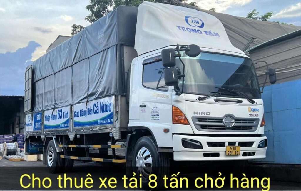 Cho Thuê Xe Tải 8 Tấn Chở Hàng Vũng Tàu