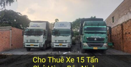 Cho Thuê Xe Tải 15 Tấn Chở Hàng Bắc Ninh