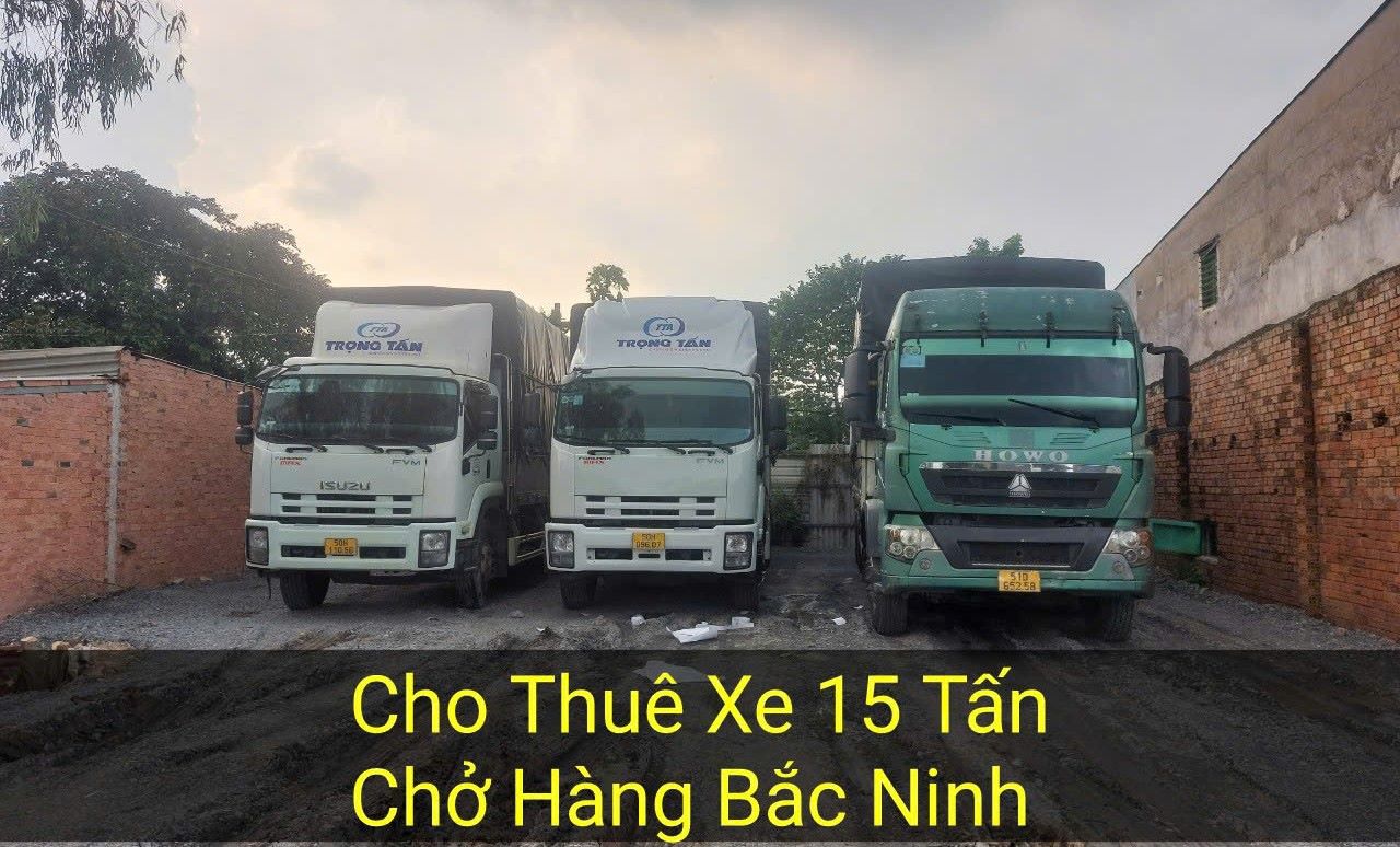 Cho Thuê Xe Tải 15 Tấn Chở Hàng Bắc Ninh