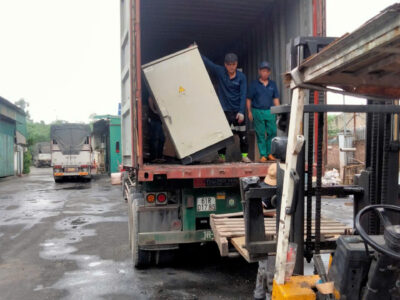 cho thuê xe Container chở hàng Hưng Yên đi Tiền Giang