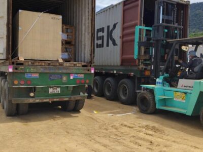 dịch vụ cho thuê xe Container chở hàng Vĩnh Phúc đi Bình Định của Trọng Tấn
