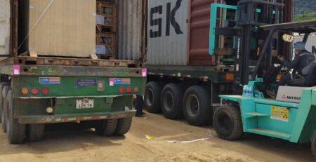dịch vụ cho thuê xe Container chở hàng Vĩnh Phúc đi Bình Định của Trọng Tấn