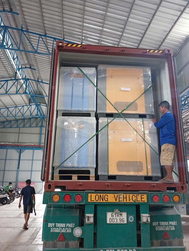 dịch vụ cho thuê xe Container chở hàng TP HCM đi Bình Định chuyên nghiệp