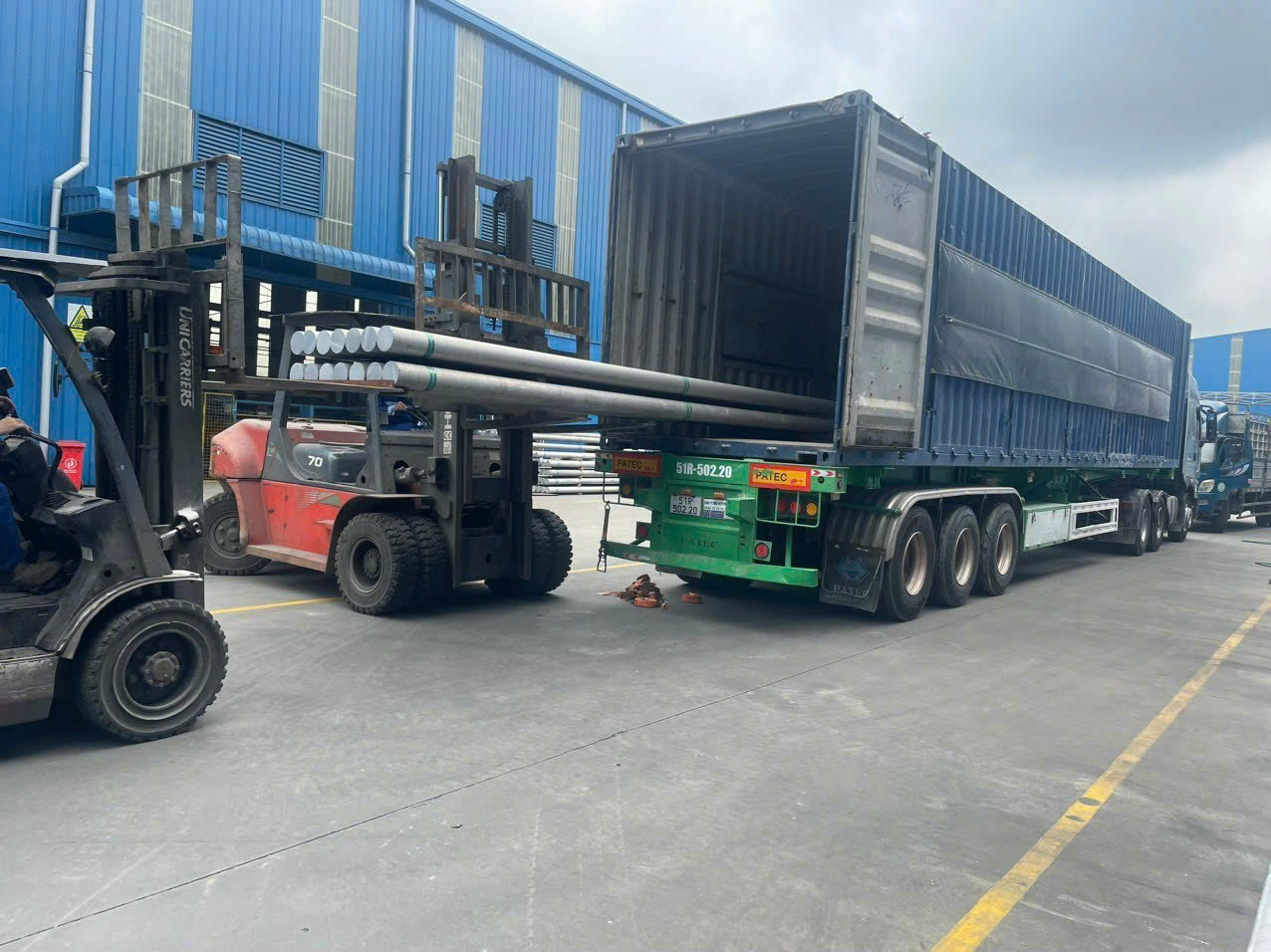 Nhận vận chuyển hàng sắt thép đi Vũng Tàu Nhận các loại mặt hàng đi Vũng Tàu