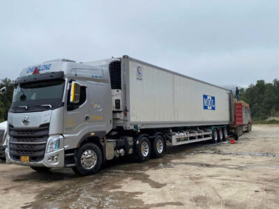 cho thuê xe Container chở hàng Bình Dương đi Hải Phòng