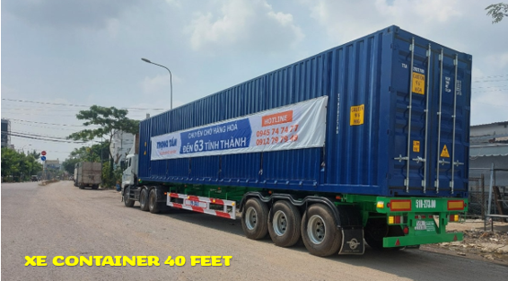 Xe Container 40 feet đời mới, sẵn xe, phù hợp mọi loại hàng hóa Xe-Container-40-feet