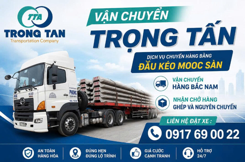Dịch vụ cho thuê xe đầu kéo mooc sàn Đồng Nai đi Bắc Kạn uy tín chuyên vận chuyển hàng quá khổ máy móc thiết bị an toàn đúng tiến độ dich-vu-cho-thue-xe-dau-keo-mooc-san-dong-nai-di-bac-kan-uy-tin