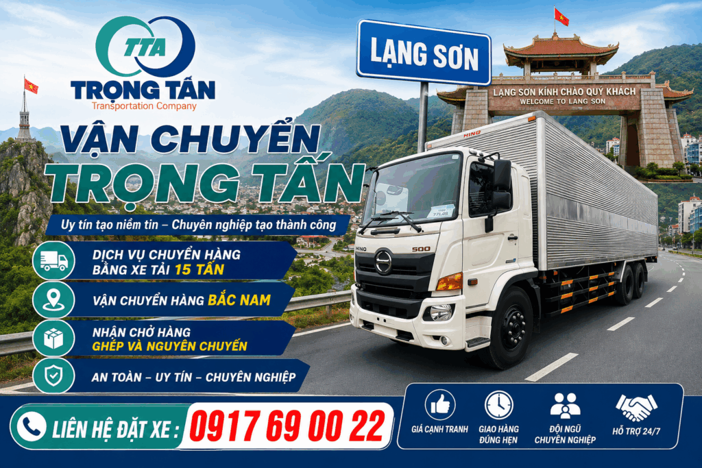 Dịch vụ cho thuê xe tải 15 tấn Đồng Nai đi Lạng Sơn chuyên nghiệp, vận chuyển hàng hóa Bắc Nam an toàn, nhanh chóng, giá cạnh tranh, giao nhận đúng hẹn. cho-thue-xe-tai-15-tan-dong-nai-di-lang-son