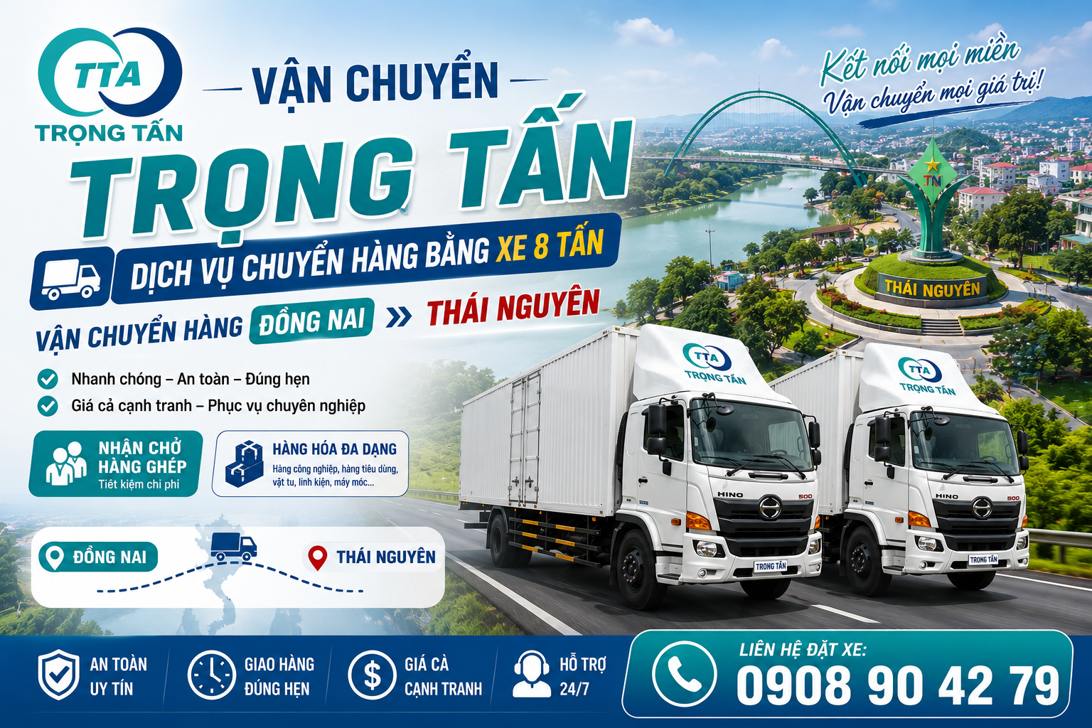 cho-thue-xe-tai-8-tan-Dong Nai - Thai Nguyen