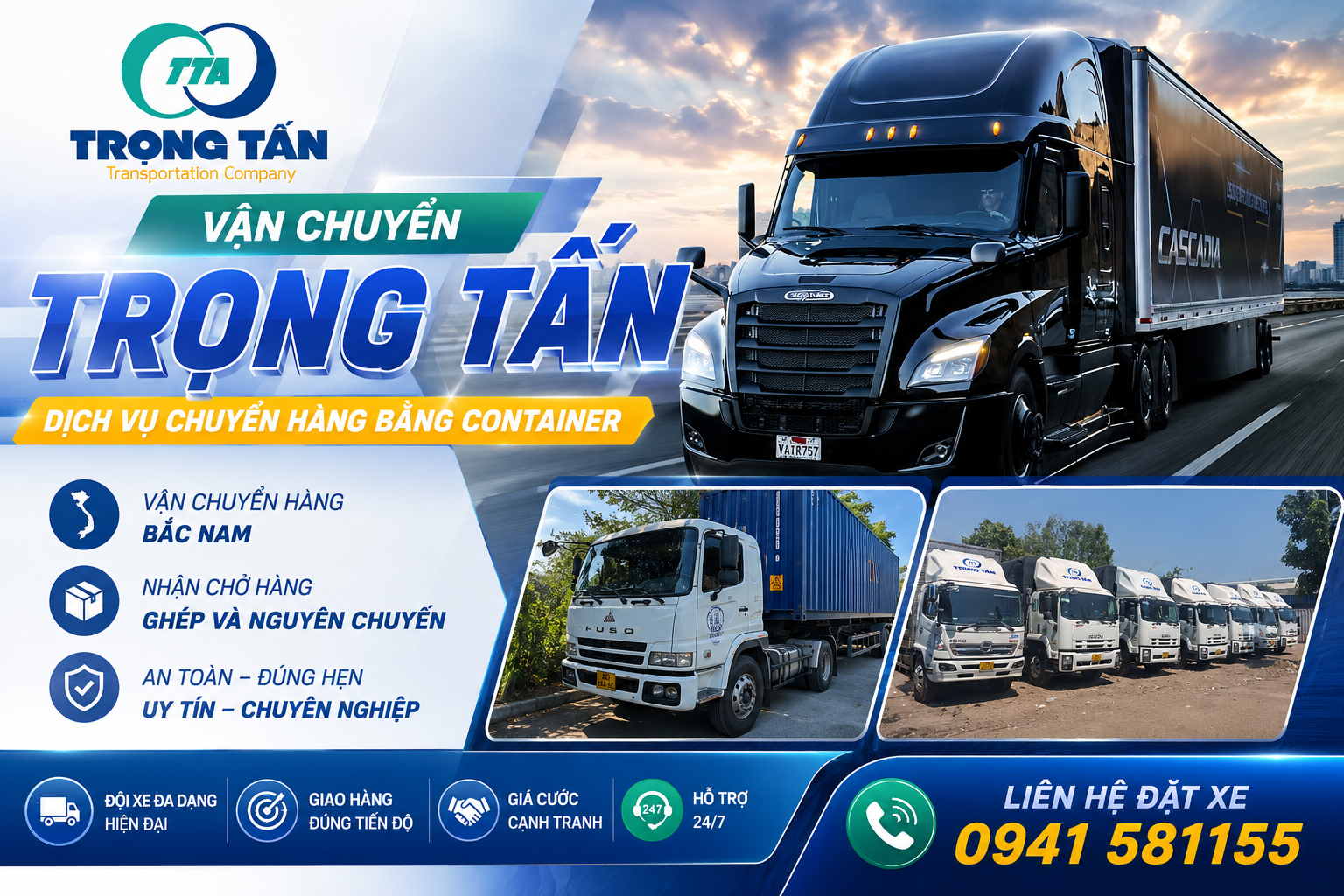 Dịch vụ cho thuê xe đầu kéo container chở hàng từ Long An đi Bình Định chuyên tuyến KCN Đức Hòa Tân Đô KCN Phú Tài Nhơn Hòa cảng Quy Nhơn giao đúng hạn bảo hiểm toàn trình cho-thue-xe-dau-keo-container-long-an-di-binh-dinh