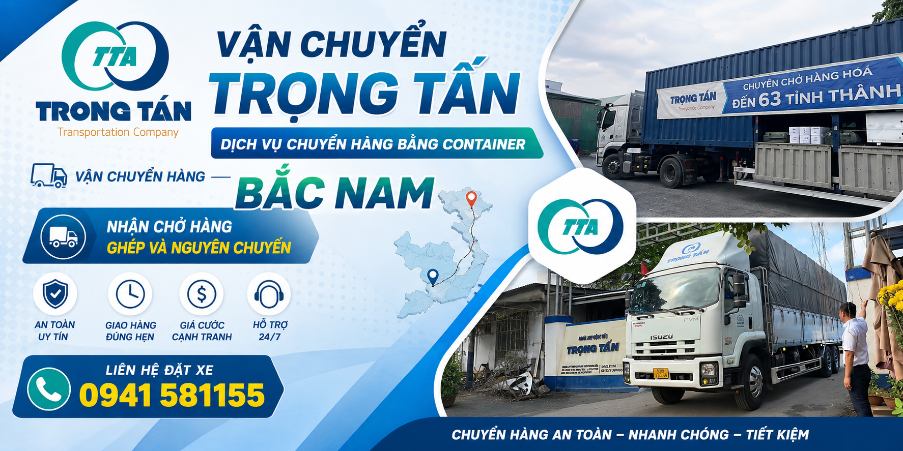 Dịch vụ cho thuê xe đầu kéo chở hàng từ Long An đi Tuyên Quang chuyên nghiệp, cam kết vận chuyển an toàn, đúng tiến độ, cước phí cạnh tranh và có hỗ trợ giao nhận tận nơi. Cho-thue-xe-dau-keo-cho-hang-Long-An-di-Tuyen-Quang