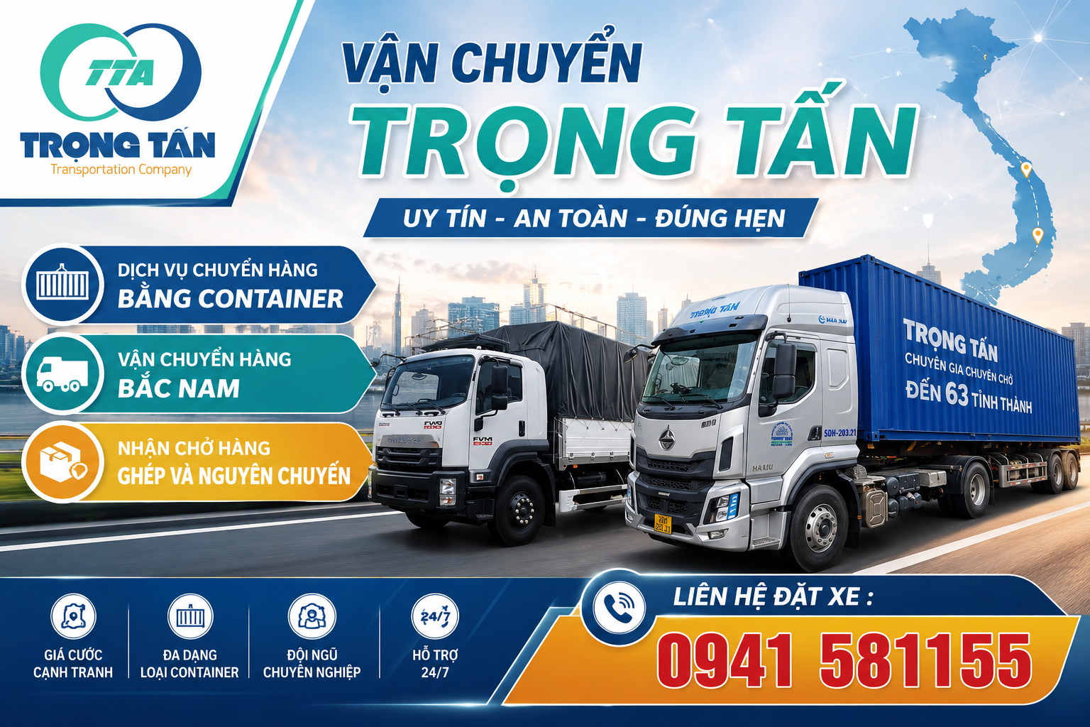 Cho thuê xe đầu kéo container chở hàng từ Vũng Tàu đi Điện Biên, vận chuyển Bắc Nam, dịch vụ uy tín, giá tốt, giao nhận nhanh, an toàn hàng hóa Cho-thue-xe-dau-keo-container-cho-hang-di-Dien-Bien