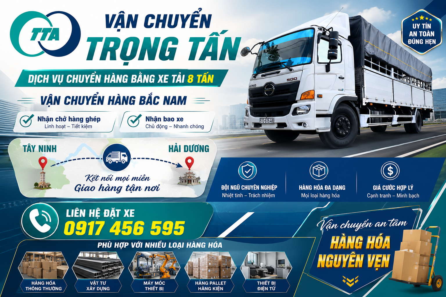 cho-thue-xe-tai-8-tan-cho-hang-tay-ninh-di-hai-duong