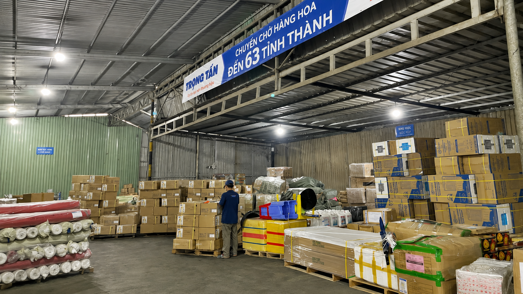 Xe tải 8 tấn nhận hàng tại kho, nhà máy hoặc xưởng ở Bắc Ninh và vận chuyển đến các khu vực tại Gia Lai theo yêu cầu. dich-vu-xe-tai-8-tan-van-chuyen-hang-bac-ninh-di-gia-lai