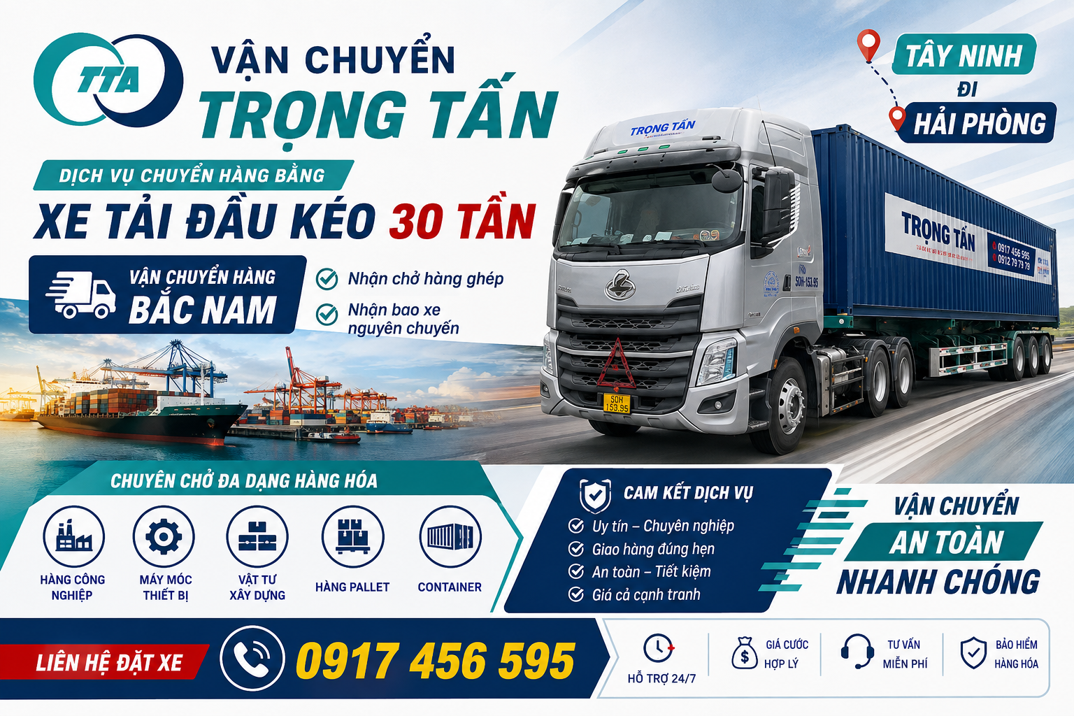 cho-thue-xe-dau-keo-30-tan-cho-hang-tay-ninh-di-hai-phong