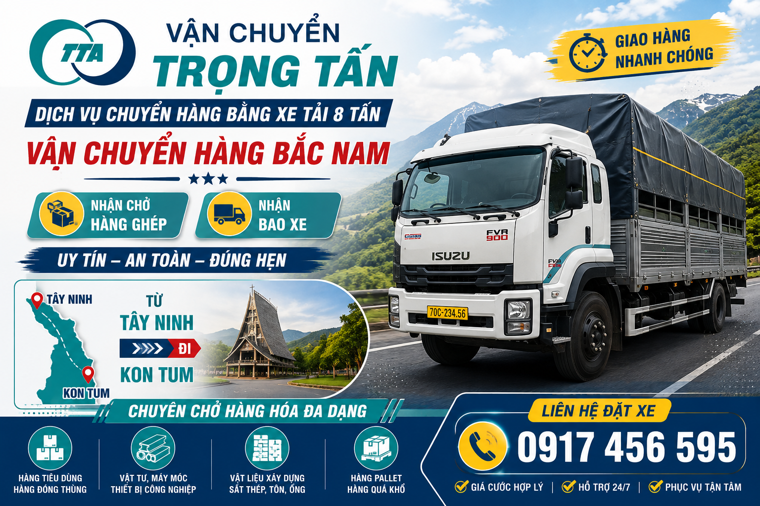 cho-thue-xe-tai-8-tan-cho-hang-tay-ninh-di-kon-tum
