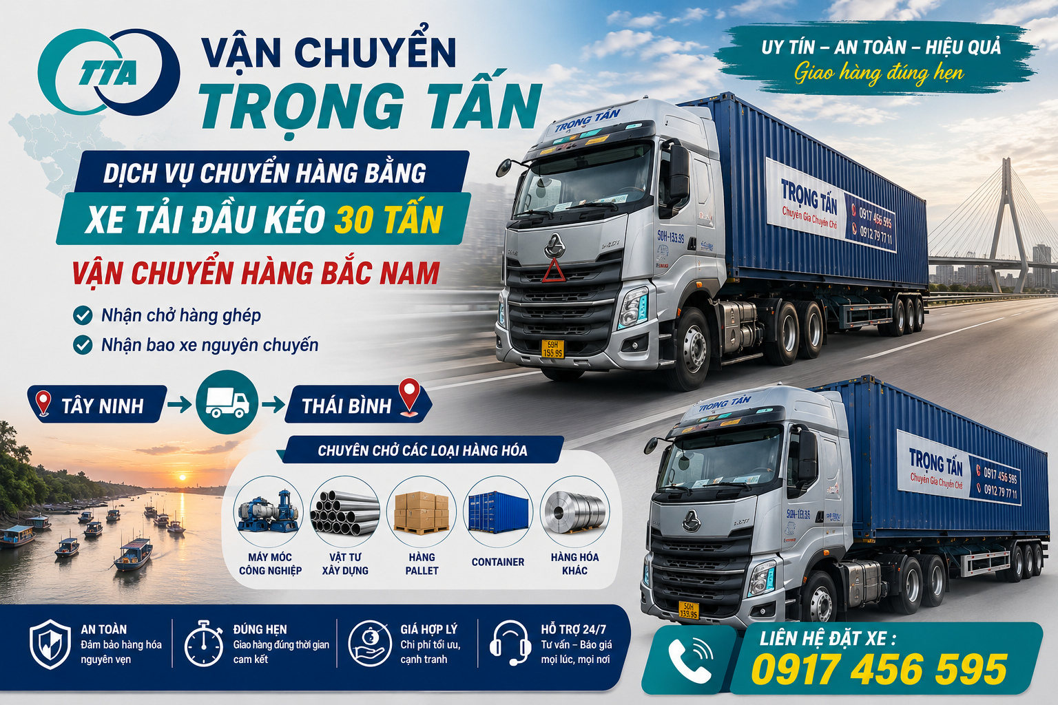 cho-thue-xe-dau-keo-30-tan-cho-hang-tay-ninh-di-thai-binh