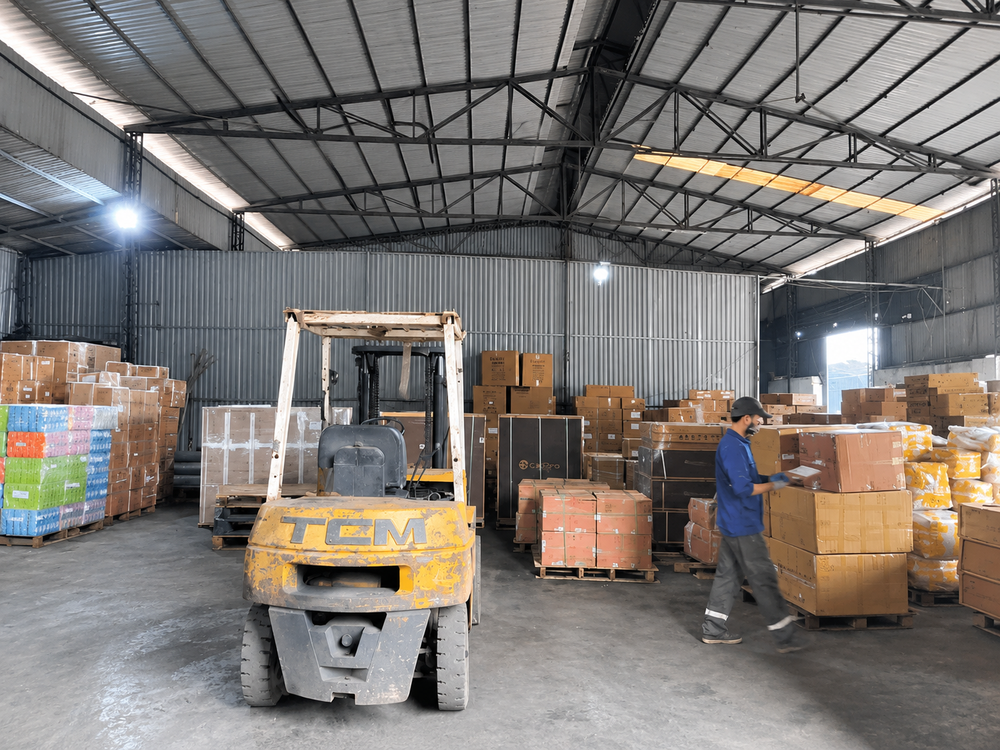 hang-hoa-duoc-phan-loai-va-sap-xep-rieng-tren-tung-pallet-truoc-khi-van-chuyen