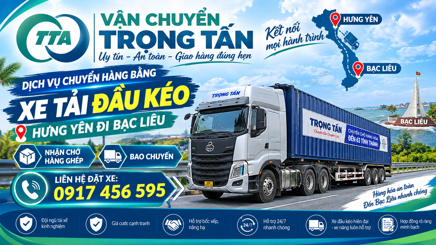 cho-thue-xe-dau-keo-container-cho-hang-tu-hung-yen-di-bac-lieu