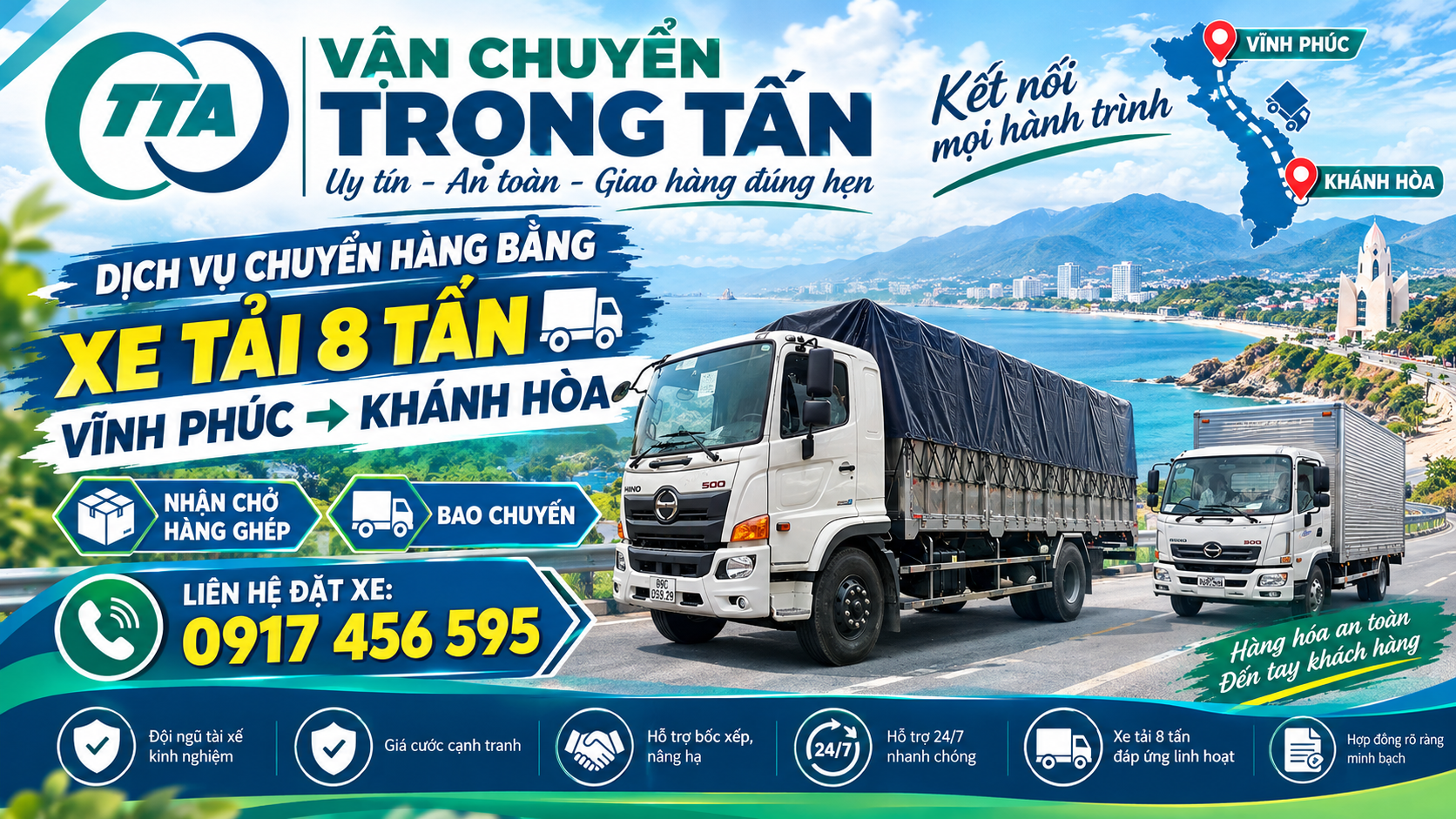cho-thue-xe-tai-8-tan-cho-hang-tu-vinh-phuc-di-khanh-hoa