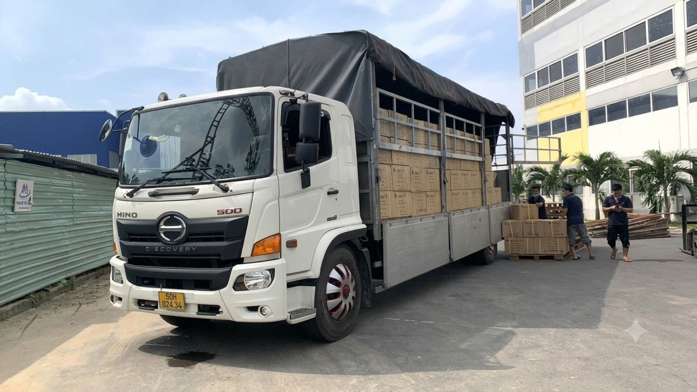 Lựa chọn phương tiện phù hợp giúp vận chuyển hàng hóa đường dài thuận tiện hơn, tối ưu chi phí và đáp ứng nhu cầu giao nhận tại kho, nhà máy hoặc địa điểm khách hàng yêu cầu. giai-phap-van-chuyen-hang-hoa-duong-dai-bang-xe-tai