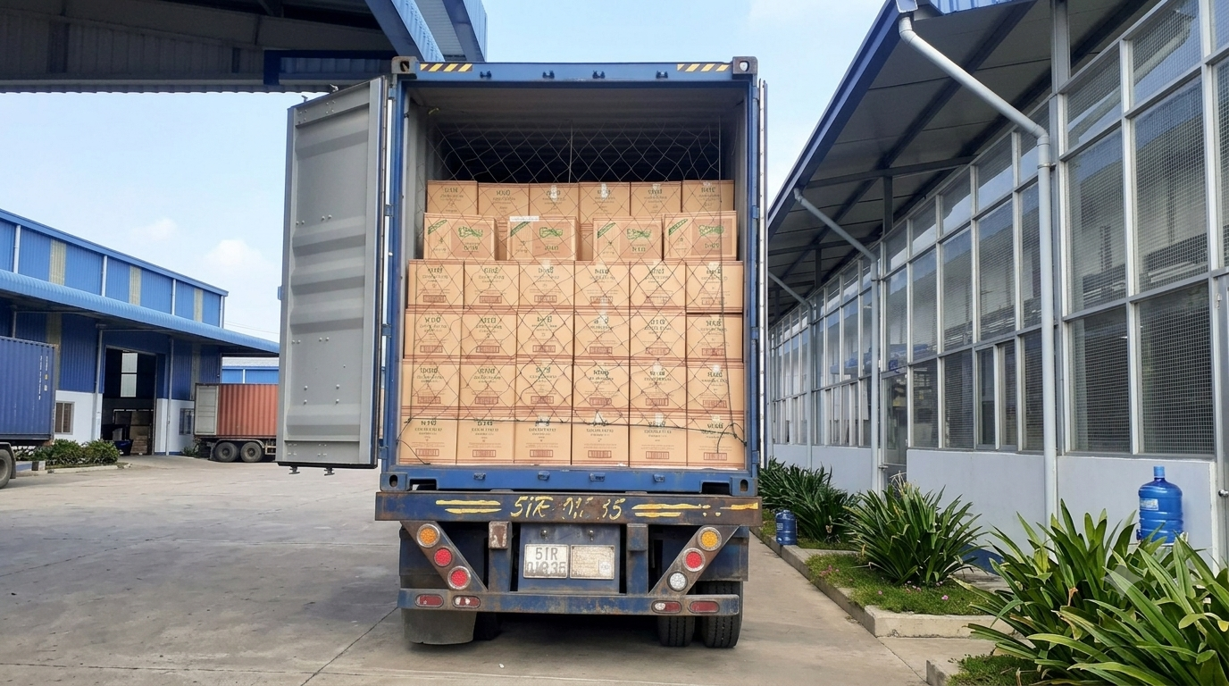 Xe đầu kéo container nhận chở máy móc, linh kiện, vật tư, hàng đóng thùng, sắt thép và thiết bị cồng kềnh theo kích thước, tải trọng phù hợp. cac-loai-hang-cong-nghiep-nguyen-lieu-san-xuat-va-hang-cong-kenh-phu-hop-voi-xe-dau-keo-container