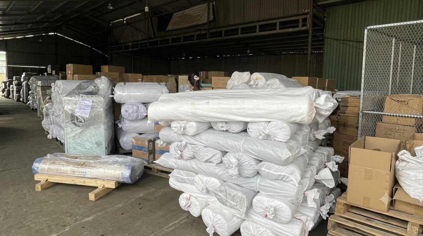 Hàng hóa được phân loại theo đặc điểm, đóng gói và bao bọc cẩn thận trước khi vận chuyển nhằm hạn chế va đập, trầy xước và thuận tiện cho quá trình giao nhận. hang-hoa-duoc-phan-loai-dong-goi-va-bao-boc-ky-truoc-khi-van-chuyen