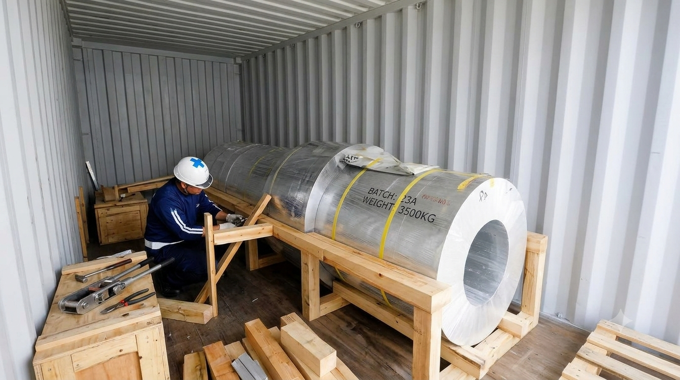 Hàng hóa được đóng kiện, bọc lót và gia cố phù hợp với từng loại hàng, giúp hạn chế va đập và hư hỏng khi vận chuyển đường dài. hang-hoa-duoc-dong-kien-can-than-bao-ve-chac-chan-truoc-khi-van-chuyen