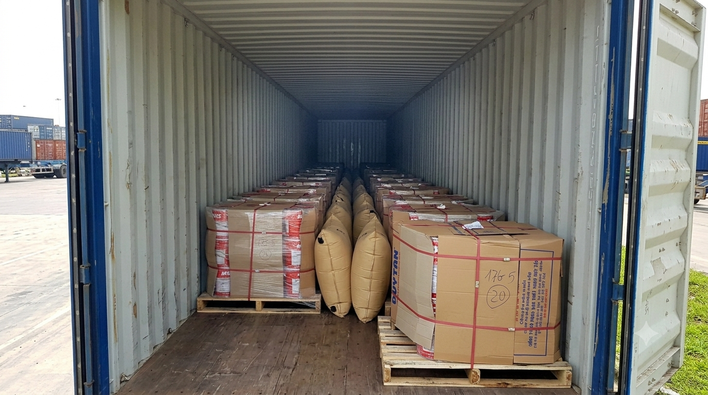 Hàng nặng cần phân bổ tải trọng và chằng buộc chắc chắn; hàng cồng kềnh cần kiểm tra kích thước; hàng thành phẩm cần sắp xếp phù hợp để hạn chế móp méo, hư hỏng. phan-loai-hang-nang-hang-cong-kenh-va-hang-thanh-pham-khi-van-chuyen