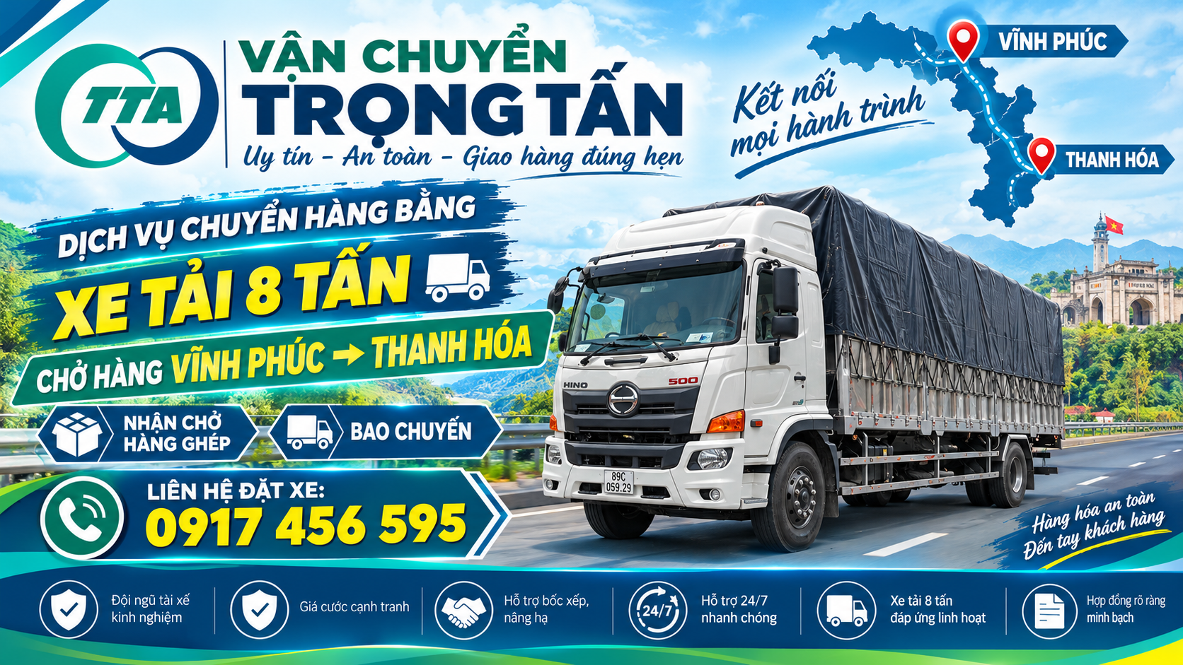 cho-thue-xe-tai-8-tan-cho-hang-vinh-phuc-di-thanh-hoa